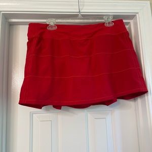 Lululemon Pace Rival Mid Rise Tennis Skort Long